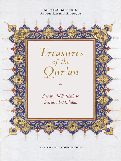 Cover image for Treasures of the Qur'an